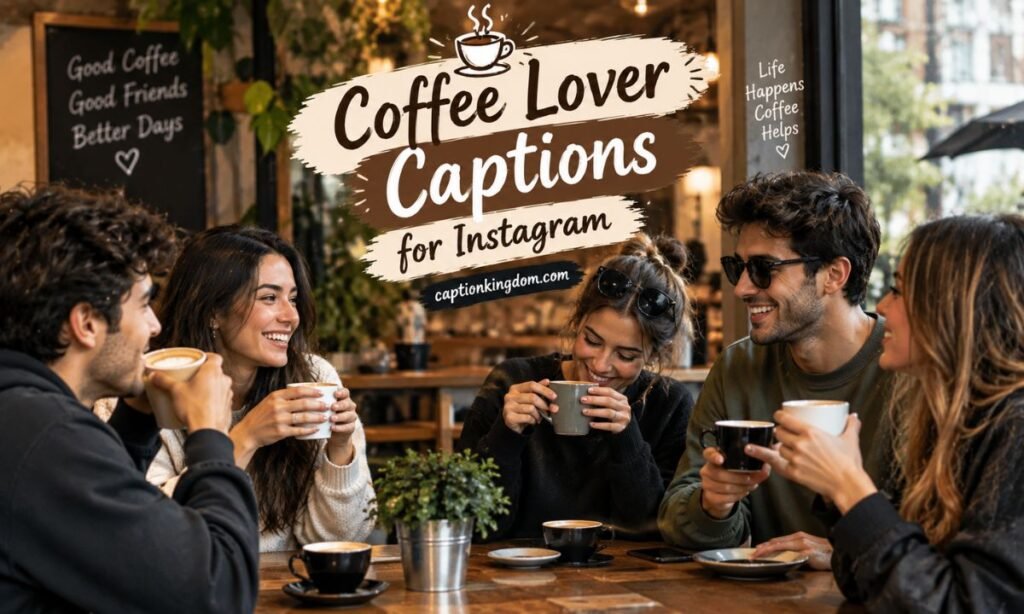 coffee lover captions