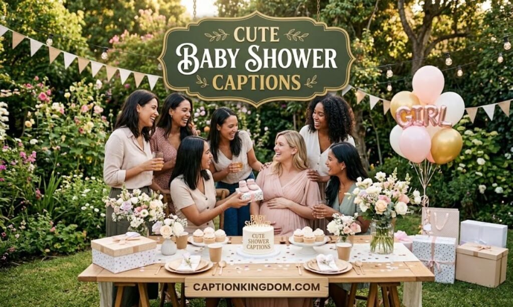 cute Baby Shower Captions