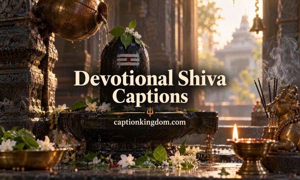 devotional shiva Captions