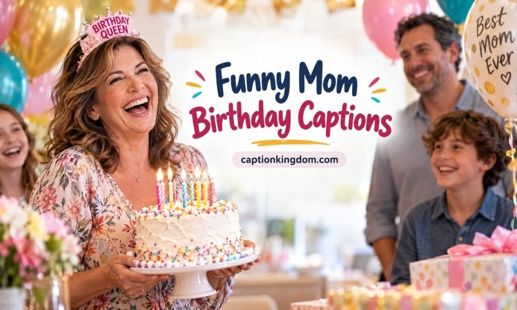 funny mom birthday captions
