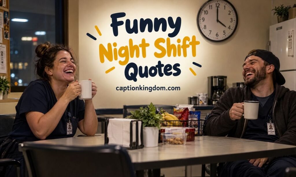 funny night duty captions