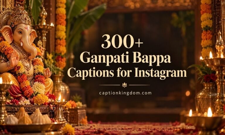 ganpati bappa Captions