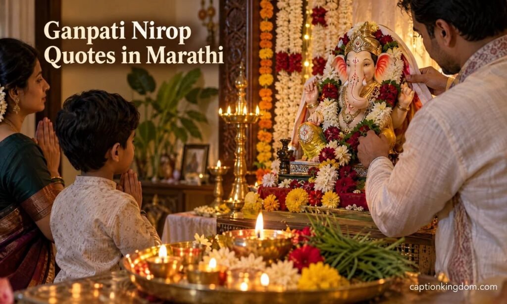 ganpati nirop quotes