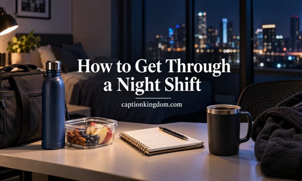 how to get through a night shift