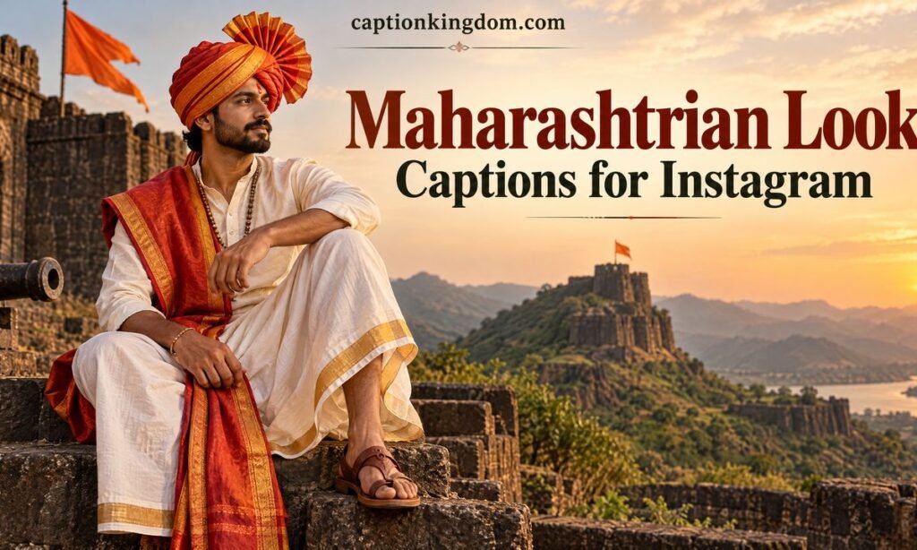 maharashtrian look caption