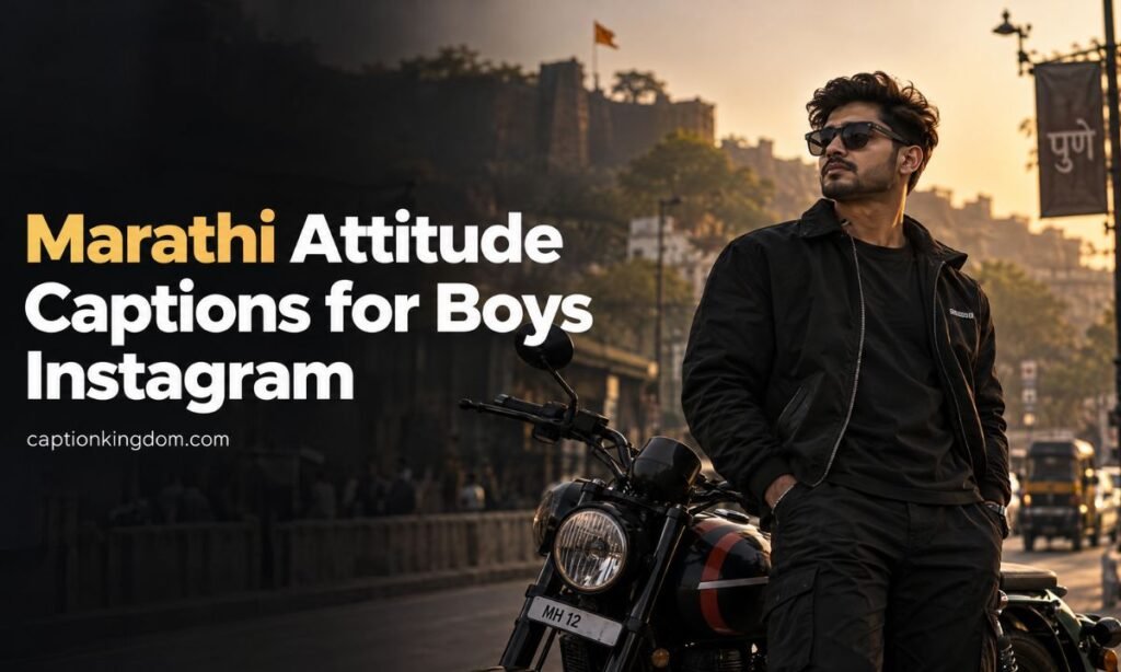 marathi attitude caption 