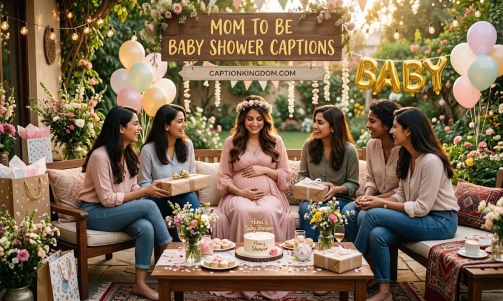 mom to be Baby Shower Captions
