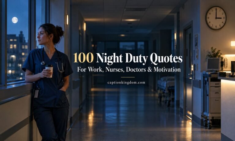 night duty captions