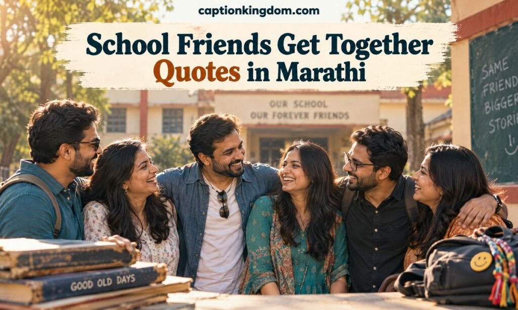 school friends get together