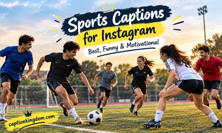 sports captions