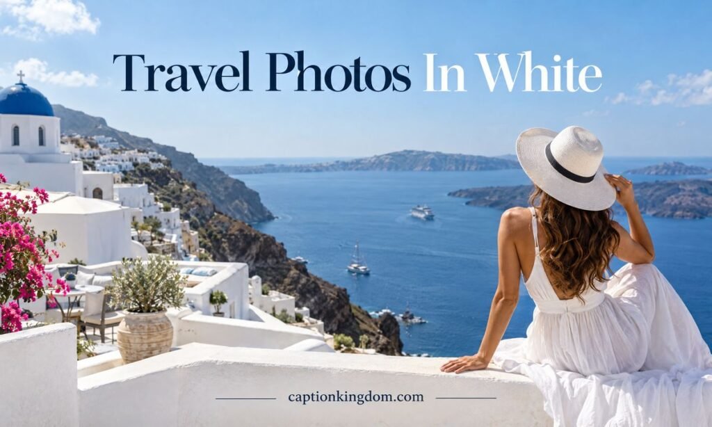 travel photos in white