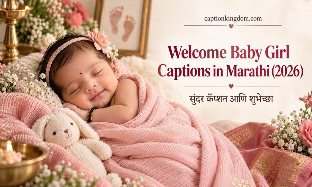 welcome bqaby girl caption